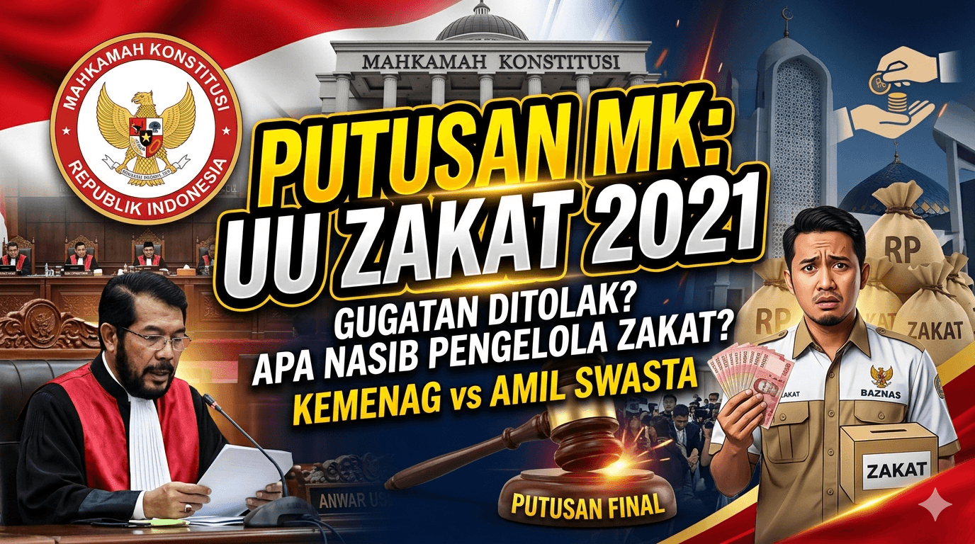 Putusan Mahkamah Konstitusi (MK) nomor 54/PUU-XXIII/2025 tentang Pengelolaan Zakat